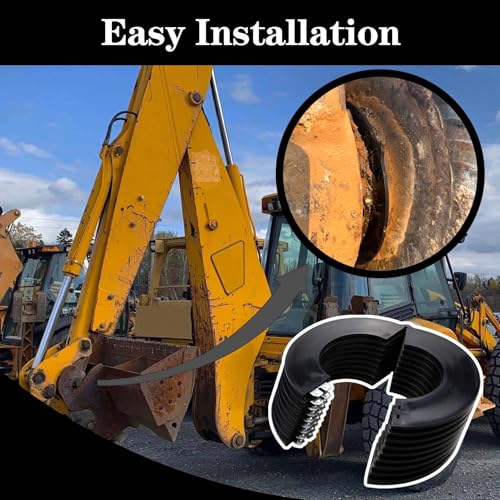 Image of 8 Pack 110MM Excavator Bucket Pin Shim Kit Detachable for Excavator and Skid Steer Fit for John Deere Cat Bobcat Kubota Kobelco Yanmar, 5mm Thickness