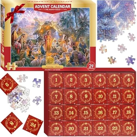 Calendrier de l'Avent Puzzle 2024 - pozemu Cover