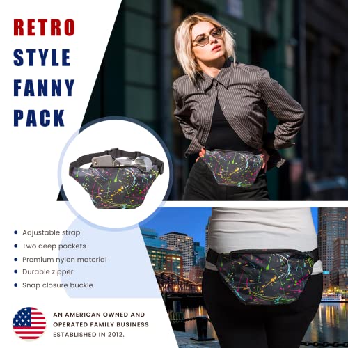 Funny Guy Mugs Paint Splatter Premium Fanny Pack - Image 4