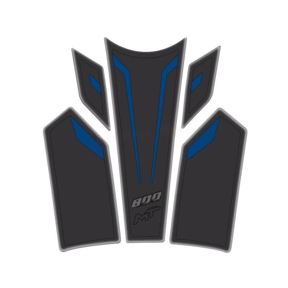 Tank Protection Sticker Motorcycle Accessories Fuel Tank Pad Protector Stickers Knee Grip for 800MT MT800