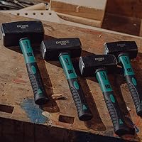 Fäustel 1000 Gramm mit 2K Fiberglasstiel aus der ENFORCE Serie von WIESEMANN 1893 I Hammer-Kopf geschmiedet & induktiv gehärtet I 80539 – Ansicht 9