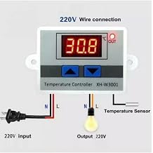 XH-W3001 220V Dijital Termostat, S cakl k Kontrol Cihaz , Akvaryum ve Kulu ka Uyumlu