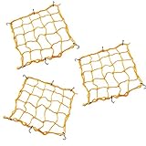 Material y tamaño: esta red para maletero está hecha de tela de nailon de alta calidad, gruesa y no se rasga ni se rasga fácilmente. Su tamaño normal es de 40 * 40 cm. Adecuado para la mayoría de motocicletas, automóviles y furgonetas.