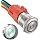 APIELE 19mm Latching Push Button Switch 3/4