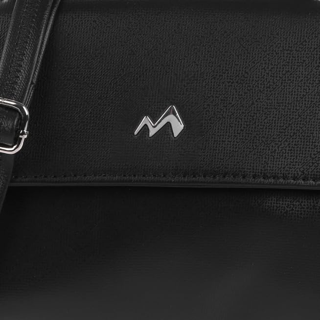 Image of Metro Women Classic Textured Handbag with Detachable Strap