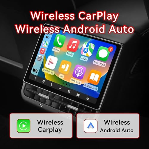 Écran tactile arrière 8,7" premium pour Tesla Model 3 Y avec Android 14 - 2