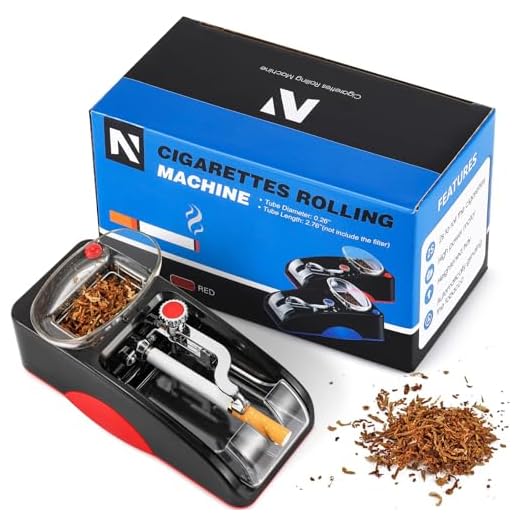 NEWTRY Cigarette Rolling Machine, Electric Automatic Injector for Tobacco