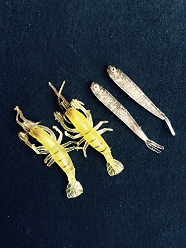 Innofun Fishing Tackle Lots, Fishing Baits Kit Set With Free Tackle Box,For Freshwater Trout Bass Salmon #TOP4