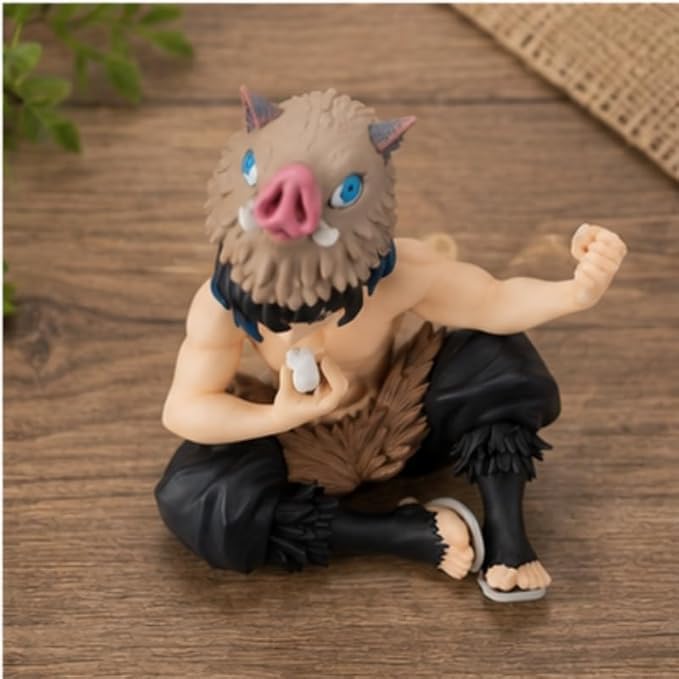 Image of Awestuffs Ino Eating Action Figure Limited Edition for Car Dashboard, Decoration, Cake, Office Desk & Study Table