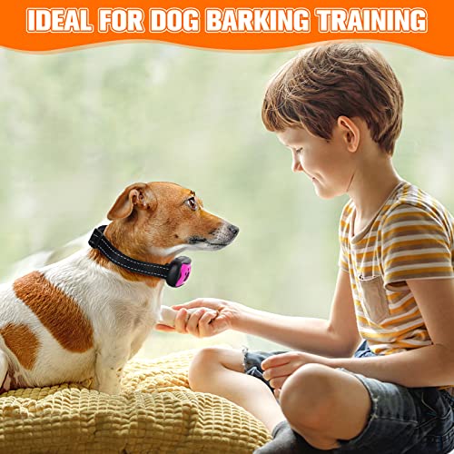 6 Pack Dog Bark Collar, Anti Barking Collar With 7 Adjustable Levels, No Shock Stop Barking Collar Device With Beep Vibration Smart Correction Led Indicator No Bark Collar For Small Medium Large Dogs #TOP4