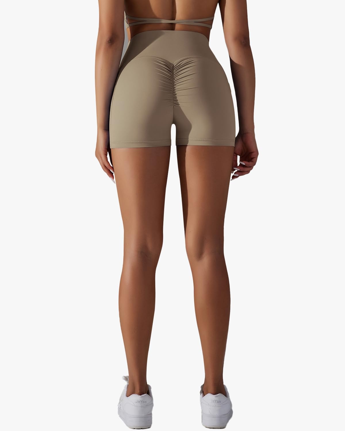 Unthewe Pantalones Cortos De Entrenamiento Para Mujer, Sin