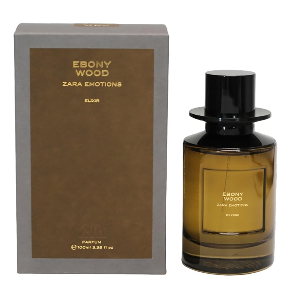 ZARA EMOTIONS EBONY WOOD 90ml 香水 Amazon.com: Zara Emotions Ebony Wood Elixir Perfume for Men with