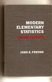 Hardcover Modern Elementary Statistics 3ED Book