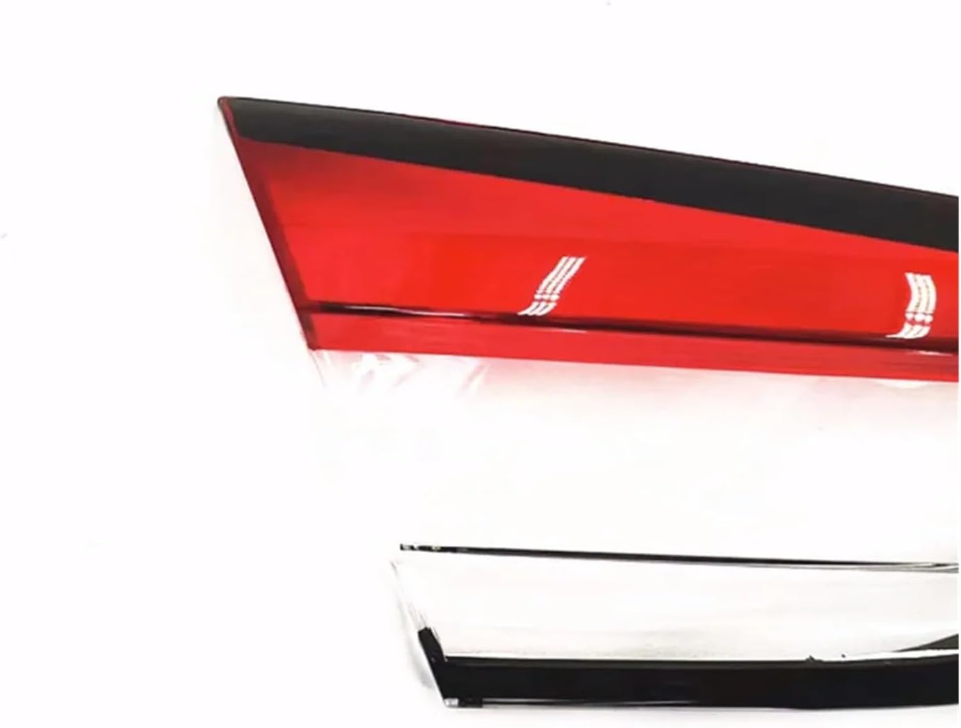 Compatible For Maserati Quattroporte 2021 2022 Rear Taillight Shell Brake Lights Shell Replace Auto Rear Lamp Shell Cover Mask Lampshade(Inside A Pair)