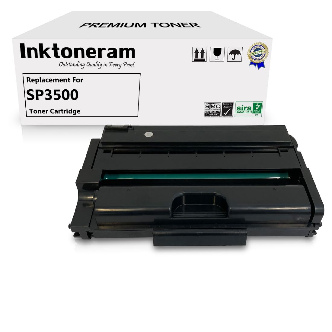 Amazon | 1 Inktoneram ®交換用トナーカートリッジforリコーアフィシオ