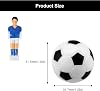 12 Stück Tischkicker Bälle Ersatzball für Kickerball 32 mm Harz Tischfussball Bälle Kicker Ball Klassisch Wird für Tischfußballspiele und als Dekoration Verwendet