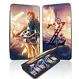 estuche zelda en chile 【Borde magnético】El diseño de la hebilla magnética es más conveniente para abrir y cerrar la caja del juego. Y la poderosa hebilla magnética puede cerrar de forma segura la caja de la tarjeta, no tiene que preocuparse por la caída de las tarjetas.
