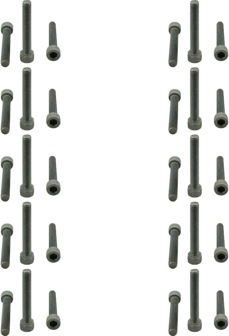 XunLiu Grade 12.9 Alloy Steel Hex Socket Head Cap Screws (30, M8X50)