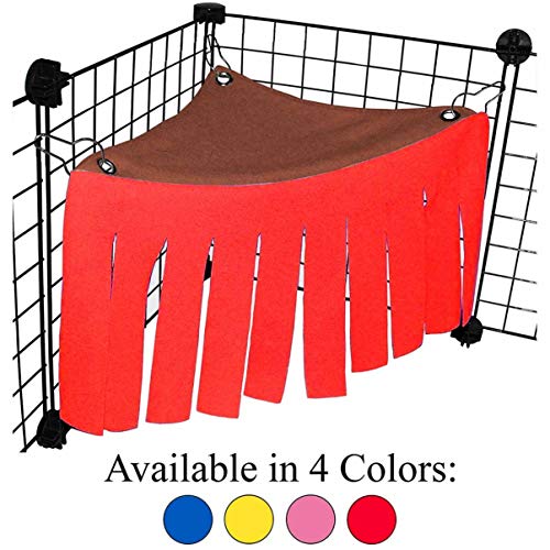 VILLCASE Rede de Papagaio Gaiola de PÃ¡ssaro Habitat de Rede RÃ©ptil DecoraÃ§Ã£o para Escalada Algod