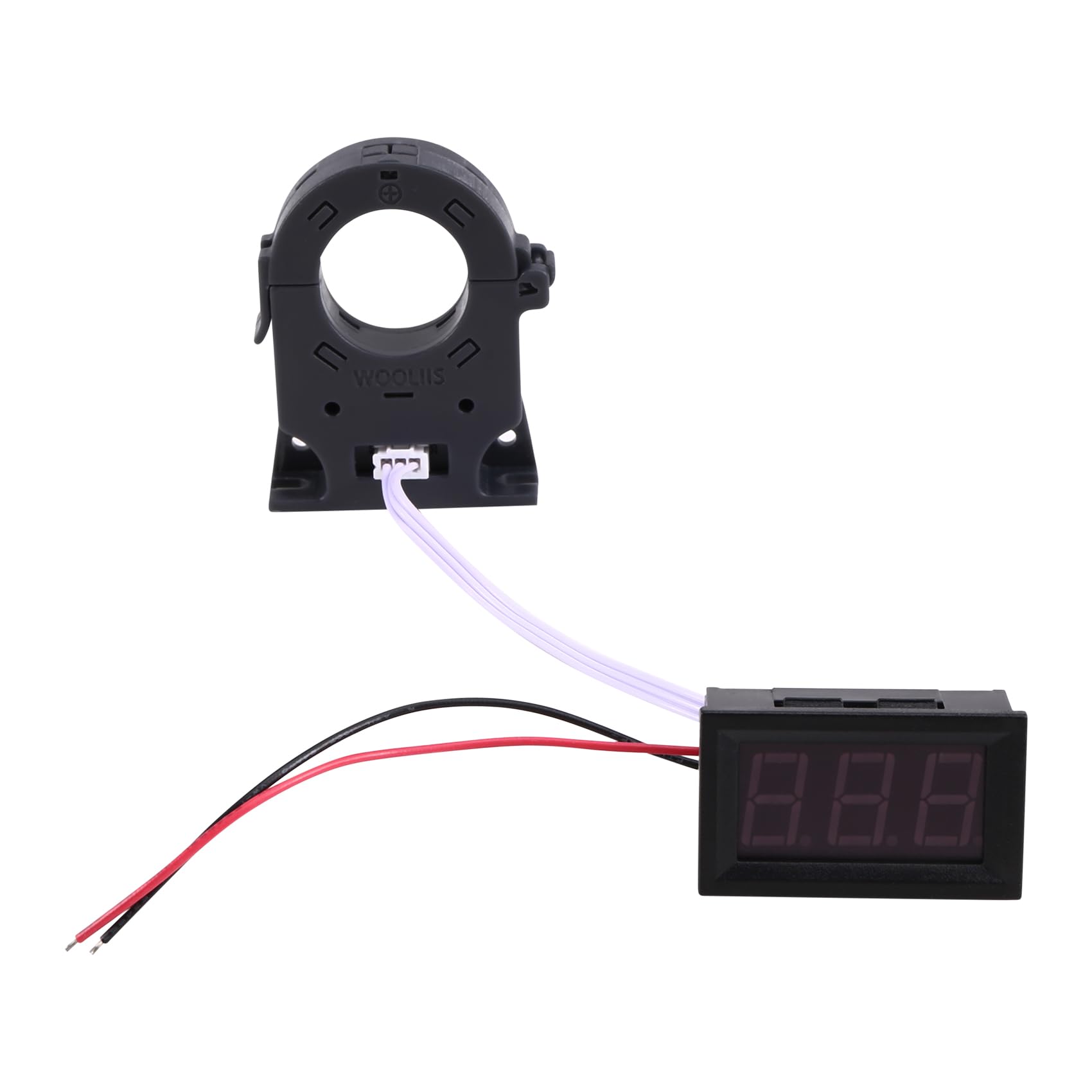 Ampèremètre Numérique à Effet Hall 100 A, Charge, Décharge, Tension, Courant, LED, DC 12 V, 24 V, 48 V, 60 V, 72 V, pour Voiture