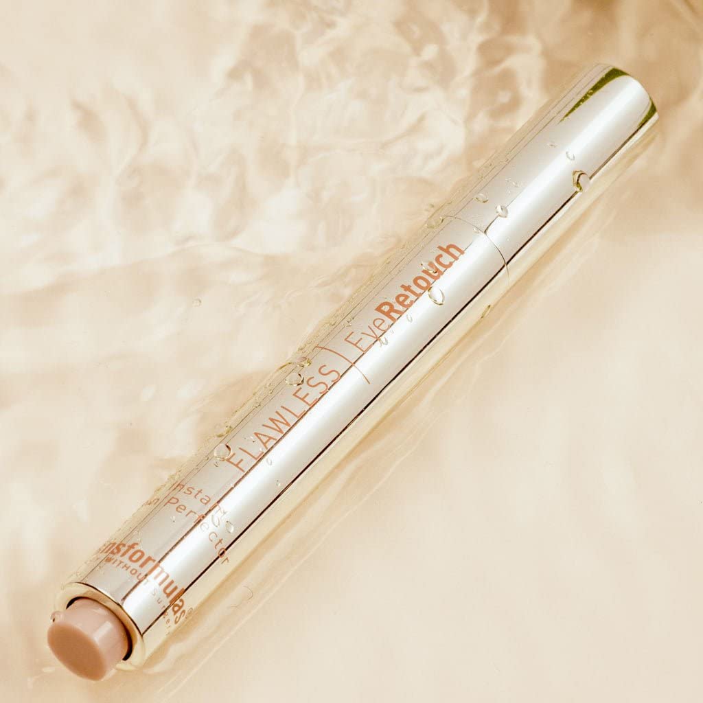 Transformulas FlawLess Eye Retouch Serum und Concealer, Hautpflege- und Make-up-Hybrid-Serum-Concealer mit lichtreflektierenden Pigmenten, um Augenringe aufzuhellen und Abdeckung zu bieten 3ml