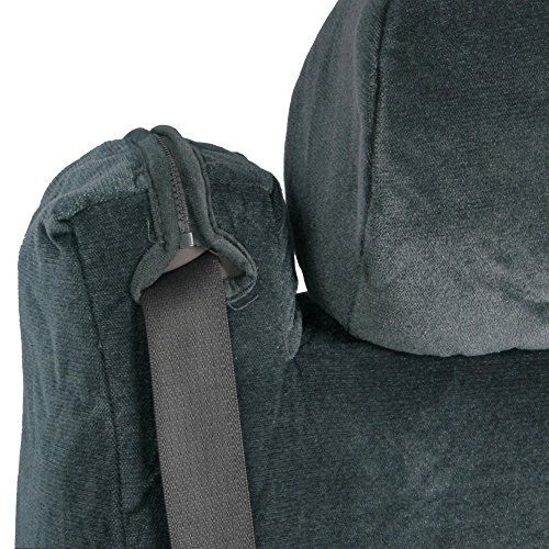 Bdk Front Seat Covers For 2000-07 Chevy Gmc Suv & Trucks - Charcoal Encore Fabric #TOP2