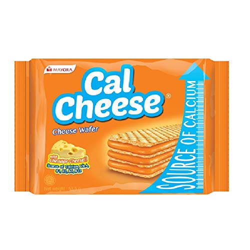 Mayora Cal Cheese Wafer 53.5g (3 Packs)