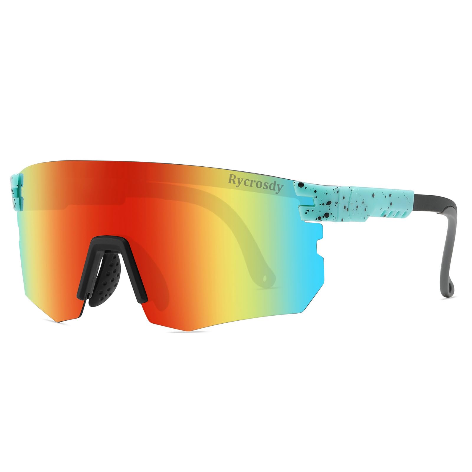 Two Sizes Polarized Sunglasses UV400 For Adults and Youth Men Women Outdoor Sport Baseball Cycling Glasses