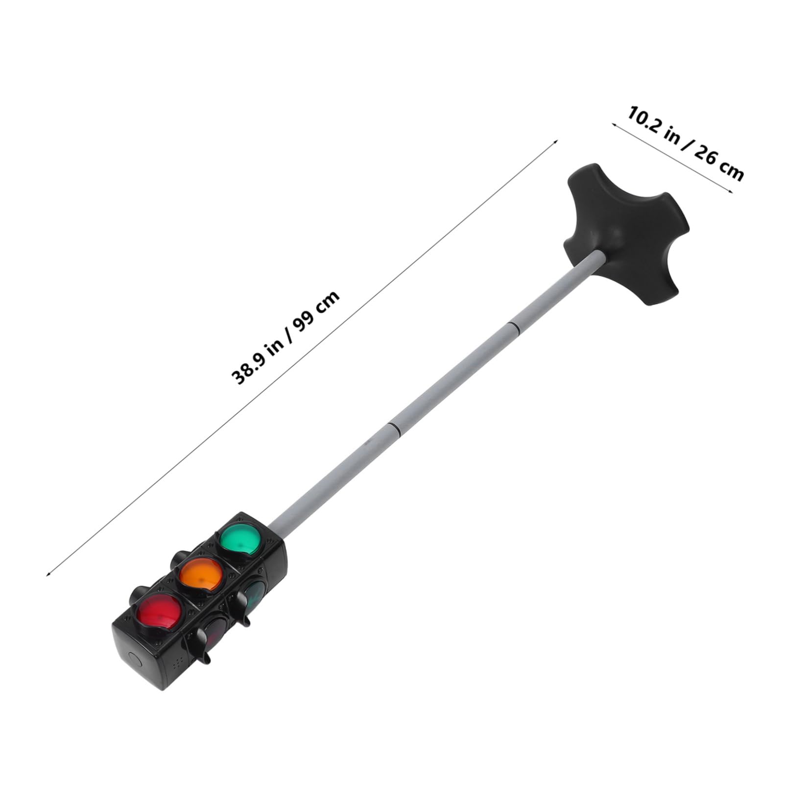 ORFOFE Traffic Light Educational Signal Lamp for Classroom Indoor Play Realistic Crosswalk Light with LED Lights Safety