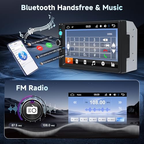 Radio Doble Din con Pantalla Táctil 7 Pulgadas miniatura 2