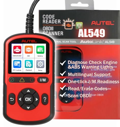 Autel OBD2 Scanner AutoLink AL549 Code Reader with AutoVin Diagnostic