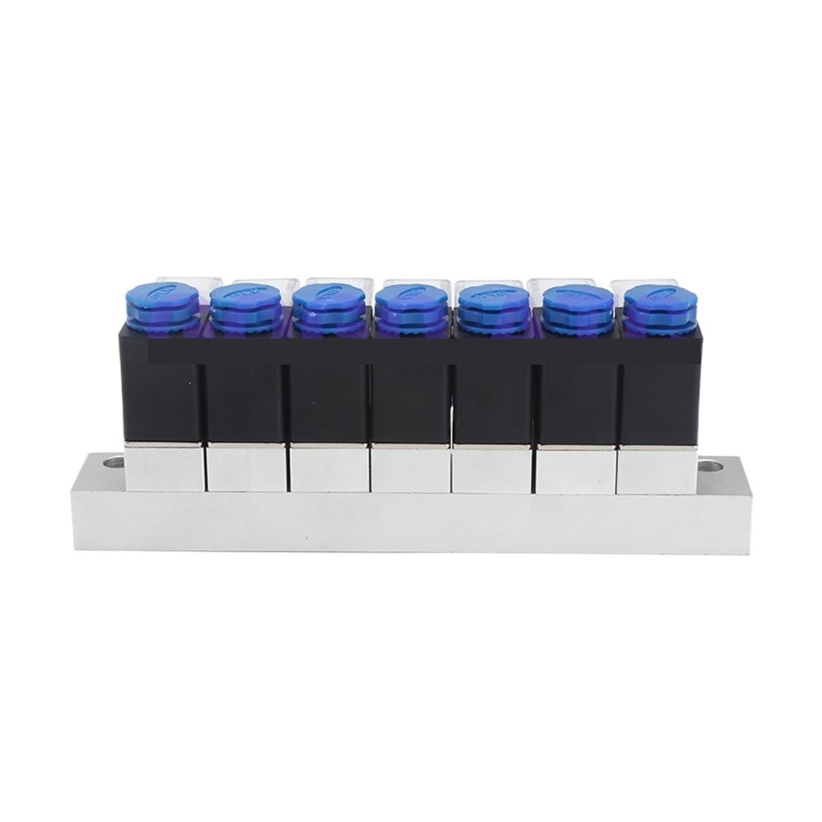 Electroválvula neumática de Aluminio de 3 vías 3V1-06, Puerto 1/8" BSP, 6 W, CC 24 V, CA 220 V, microcontrol, for Gas y electroválvula de colector.(4-Set)