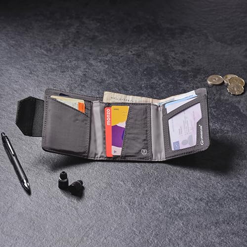 RFiD Protected Trifold Wallet — Zip Trifold Wallet for Travel, Eco-Friendly, Recyclable Material2
