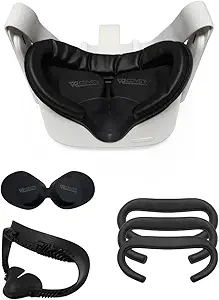 VR Cover Fitness Facial Interface Bracket & Foam (Quest 2) Dark Grey
