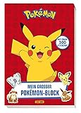 Pokémon: Mein großer Pokémon-Block: mit über 300 Stickern!