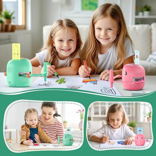 Interactive Educational Drawing Robot for Kids - Montessori Learning Toy with 100 Word Cards, Voice Interaction, Ages 5+ - Image 5