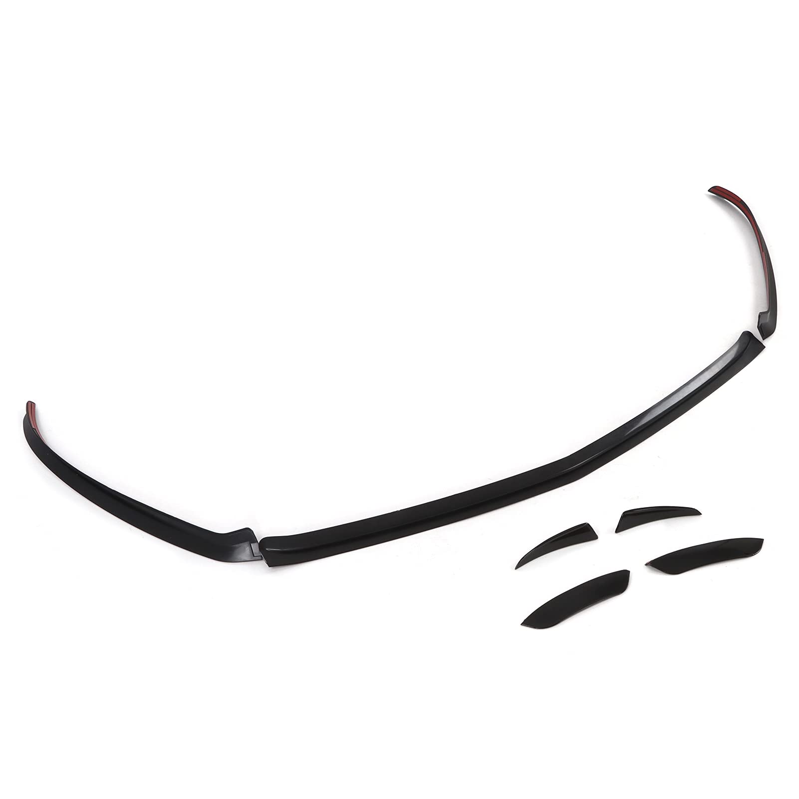 7 Pz Auto Paraurti Anteriore Air Vent Lip Spoiler Copertura Trim ABS di Ricambio per Una Classe W177 AMG Linea 2018 + Paraurti Anteriore Spoiler Kit