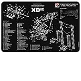 TekMat 17-XDE Springfield Armory Xde Handgun Mat