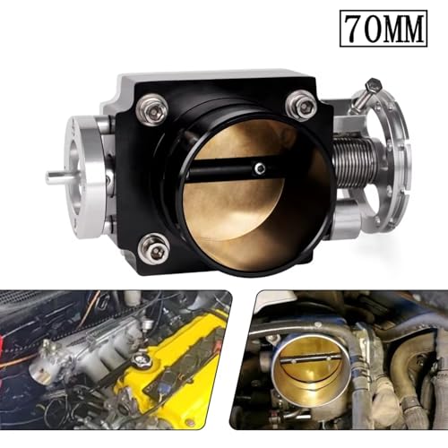 Cuerpo del acelerador de 70 mm en aluminio para mejorar la admisión 2