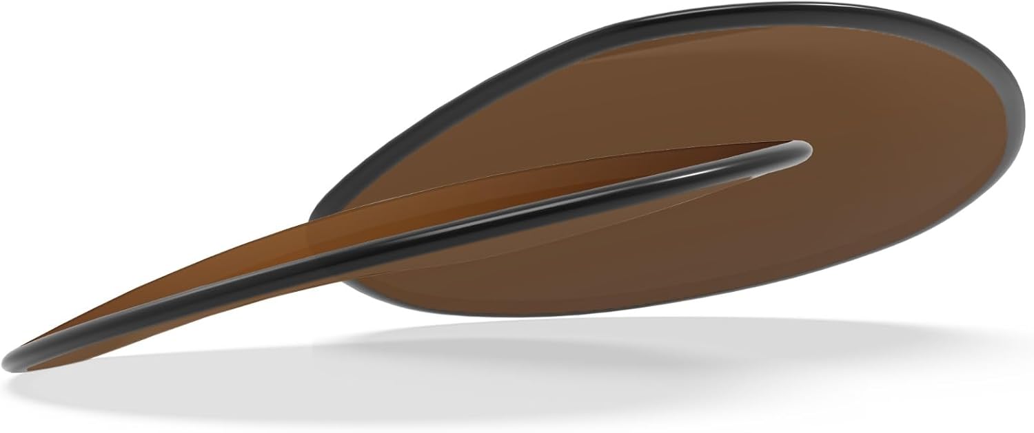 BLAZERBUCK Anti-salt Polarized Replacement Lens for Oakley Meta HSTN OW8002-51mm Smart Glass, Optimal Tint & Clear Vision