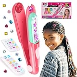 Lucky Mami Hair Gem Stamper Kit, Hair Bedazzler Styling Tool with Reusable Rhinestones, Girls Hair Accessories, Birthday Gift Toy