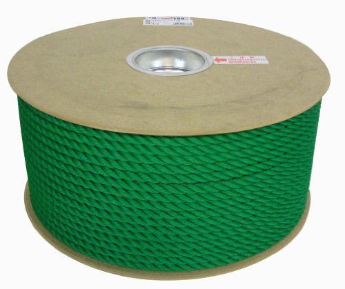 ユタカメイク PEカラーロープドラム巻 グリーン 9mm×150m RE-53