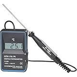 V4A-Tauchfühler GREISINGER GTH 175/PT Temperatur-Messgerät, Thermometer -199,9 Sensor 199,9 °C Pt 1000 Eintauchen