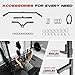 Roygym 2000LBS Power Cage, Power Rack with Cable Crossover System, All-in-One Squat Rack with Dual Independent Pulley System for Home Gym, Black