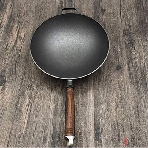 Wok Wok con tapa premium sartén de acero inoxidable miniatura 2