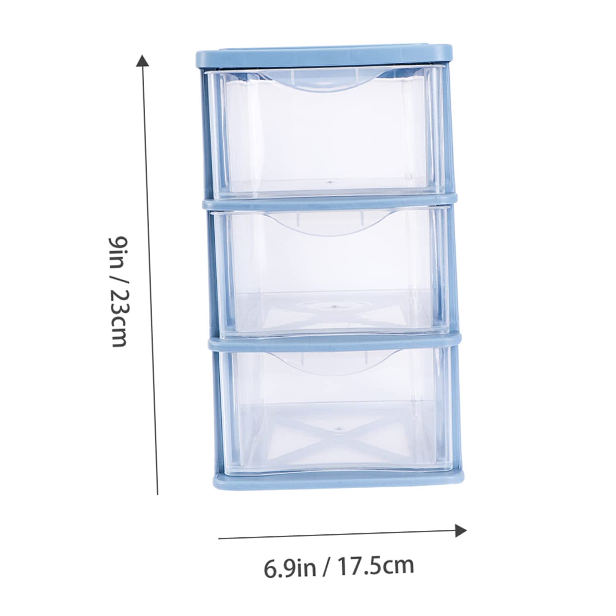 Luxshiny 2stücke Aufbewahrungsbox Schichtige Tabletop Lagerung Boxen Für Kleinigkeiten Hosen-organizer Kosmetik-organizer Für Schreibtisch Und Schrank