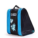 SHENGXIA Ice Roller Skate Bag Skating Shoes Bag Blue