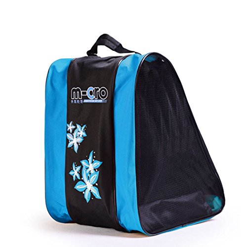 SHENGXIA Ice Roller Skate Bag Skating Shoes Bag Blue