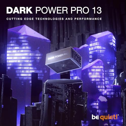 Dark Power Pro 13 1300W alimentatore, ATX 3.0, 80 PLUS Titanium, regolazione digitale, ventola Silent Wings virtualmente inudibile, per GPU PCIe 5.0 e PCIe 6+2, cavo 12VHPWR incluso - Alimentatore - Immagine 7