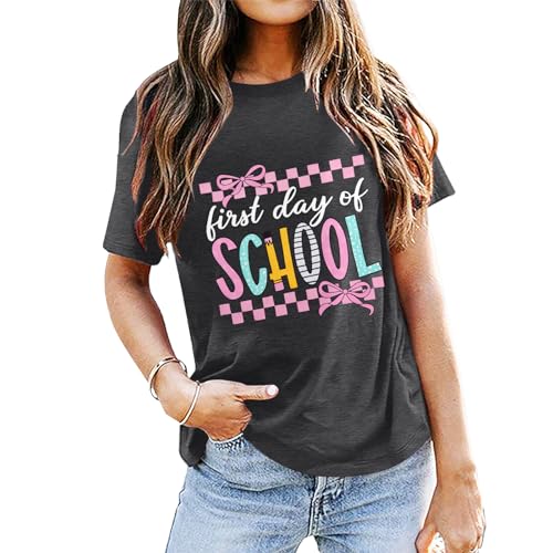 LUKYCILD First Day of School Shirts for Teacher...